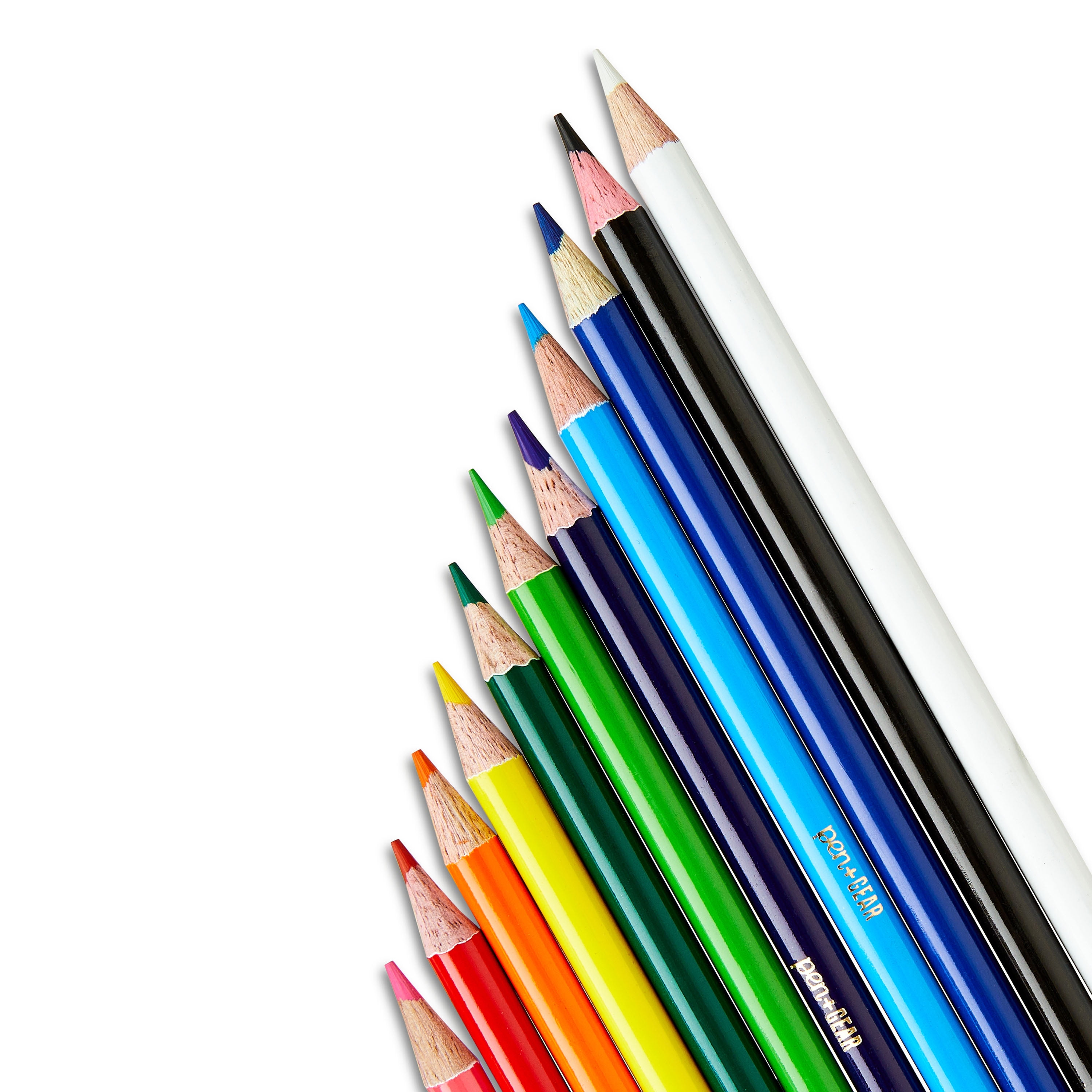 Pen+Gear Sharpened Colored Pencils, 12 Count