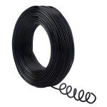 Black Aluminum Modelling Wire 2mm - 55m Roll