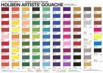 Holbein Artists Gouache Set of 12, Ｇ702 ,5ml tubes