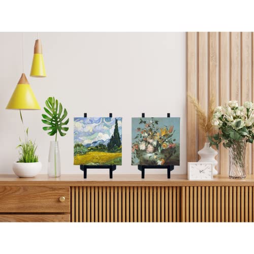 Black Tabletop Easel - Set of 4