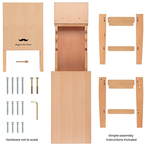 Belgian Art Horse with Seating and Storage