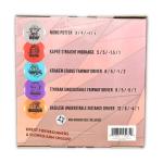 5-Disc Beginner Disc Golf Set with Mini Disc