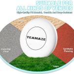 Teamaze Disc Golf Starter Set with Bag, 7 Discs, Marker, Towels