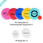 Teamaze Disc Golf Starter Set with Bag, 7 Discs, Marker, Towels