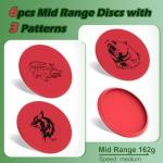 NQV Beginner Disc Golf Set, 18 Discs, 3+ Players