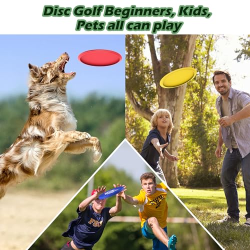 NQV Beginner Disc Golf Set, 18 Discs, 3+ Players