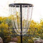 MVP Black Hole Lite 24-Chain Disc Golf Basket