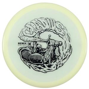 Remix Gladius Glow Plastic Midrange Disc Golf Disc