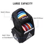 Apex Outdoors Disc Golf Backpack, 21+ Disc Capacity