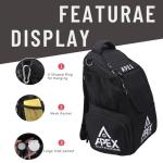 Apex Outdoors Disc Golf Backpack, 21+ Disc Capacity