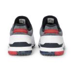 PUMA Men's Alphacat Disc Golf Shoe, White/Navy/Red, 10