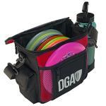 DGA Disc Golf Starter Bag (Red), Holds 8-10 Discs