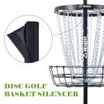 Patiassy Portable Disc Golf Basket with Chains