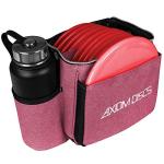 Heather Red Axiom Discs Cell Disc Golf Bag