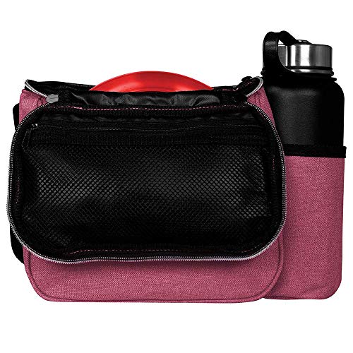 Heather Red Axiom Discs Cell Disc Golf Bag
