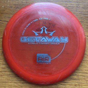Dynamic Discs Lucid Air Getaway 155g Driver - Red