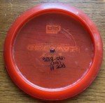 Dynamic Discs Lucid Air Getaway 155g Driver - Red