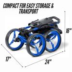 Bag Boy Quad XL Disc Golf Cart - 4 Wheels