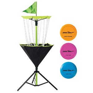 Franklin Sports Disc Golf Basket Set - Portable Target