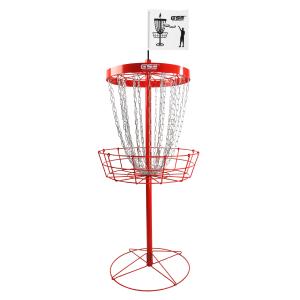 Portable 24-Chain Disc Golf Practice Basket