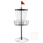 Portable 24-Chains Disc Golf Basket for Practice