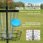 Portable 24-Chains Disc Golf Basket for Practice