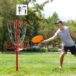 Portable 12-Chain Disc Golf Practice Basket