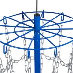 Portable Disc Golf Practice Basket - Blue