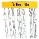 Hive Portable Disc Golf Practice Basket - Light, Cross, Double Chains