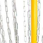 Hive Portable Disc Golf Practice Basket - Light, Cross, Double Chains
