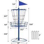 Yaheetech Portable Disc Golf Basket Target - Blue