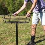 Black Hole Pro 24-Chain Portable Disc Golf Basket