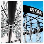 24-Chain Portable Disc Golf Basket for Practice