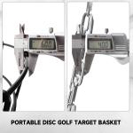 12-Chain Portable Disc Golf Basket Target