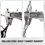 24-Chain Portable Disc Golf Basket for Practice