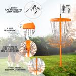 24-Chain Disc Golf Basket for Practice
