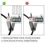 Disc Golf Practice Basket with 24 Chains & Discs