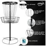 MVP Black Hole Lite Disc Golf Basket with Bag