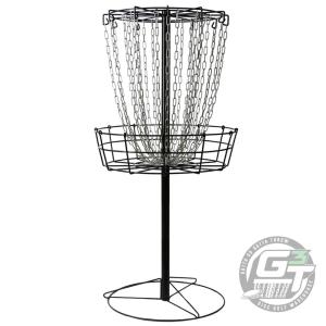 MVP Black Hole 24-Chain Disc Golf Basket