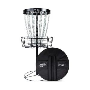 MVP Black Hole Pro HD Disc Golf Basket with Bag
