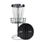 MVP Black Hole Pro HD Disc Golf Basket with Bag