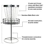 MVP Black Hole Macro Mini Disc Golf Basket