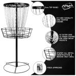 MVP Axiom Disc Golf Basket Black Hole Lite