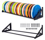 Wall Mount Disc Golf Rack for Frisbee Storage