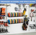 Wall Mount Disc Golf Rack for Frisbee Storage