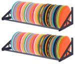 Wall Mount Disc Golf Rack for Frisbee Storage