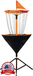 Portátil Diana de Disc Golf con Cadenas