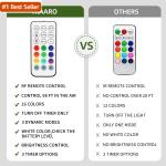 LED Disc Golf Baskets with Remote Control - 2-Pack