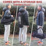 HIAARO Portable Disc Golf Basket with 16 Chains