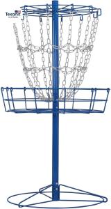 Portable Disc Golf Practice Basket Set with Chains